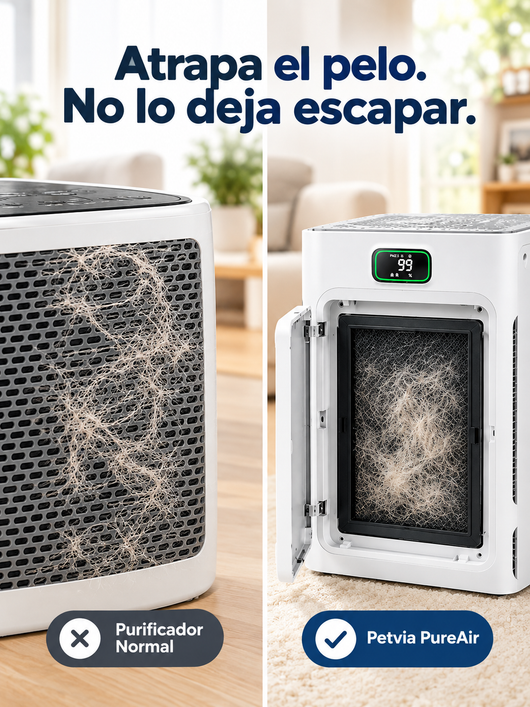Petvia PureAir™ - Purificador de Aire para Mascotas