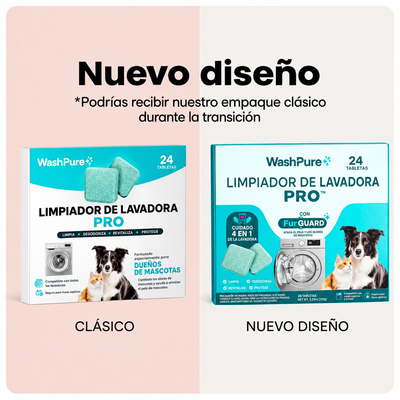Petvia WashPure Adiós al pelo pegado en tu ropa y en el tambor