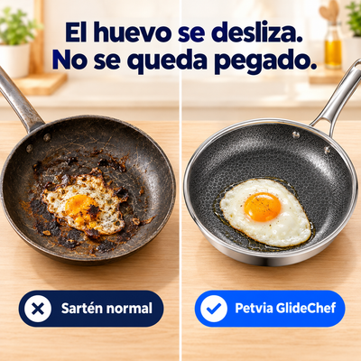 Petvia GlideChef™ Adiós a restregar sartenes
