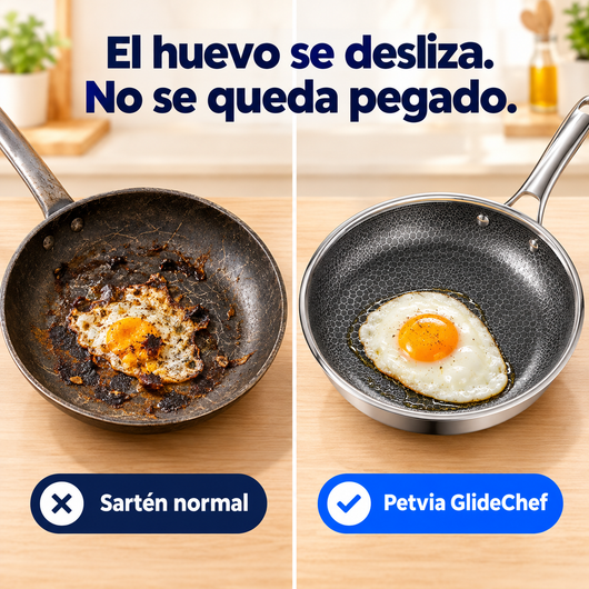 Petvia GlideChef™ Adiós a restregar sartenes
