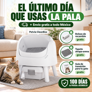 Petvia CleanBox Tu arenero se limpia solo