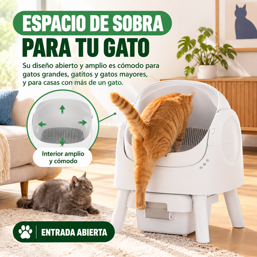Petvia CleanBox Tu arenero se limpia solo