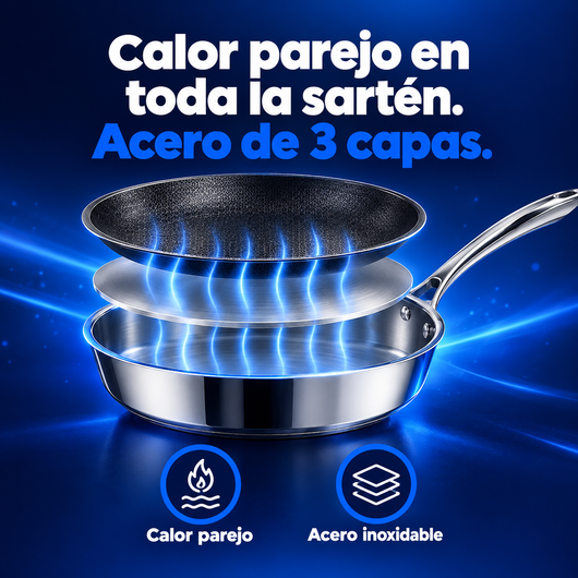 Petvia GlideChef™ Adiós a restregar sartenes
