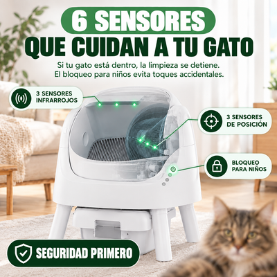 Petvia CleanBox Tu arenero se limpia solo